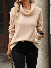LIZAKOSHT - Turtleneck Long Sleeve Sweater