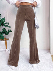 LIZAKOSHT - High Waist Flare Pants
