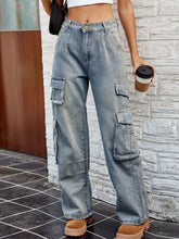LIZAKOSHT - Washed Jeans with Pockets