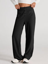 LIZAKOSHT - High Waist Wide Leg Pants