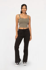 LIZAKOSHT - Mono B Drawstring Flared Pants