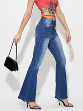 LIZAKOSHT - Mid-Rise Waist Bootcut Jeans