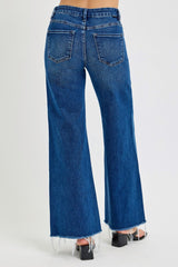 LIZAKOSHT  -  Tummy Control High Rise Wide Leg Jeans