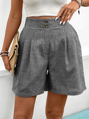 LIZAKOSHT - Perfee Frill Shorts with Pockets