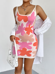 LIZAKOSHT - Spaghetti Strap Mini Dress