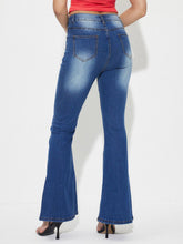 LIZAKOSHT - Mid-Rise Waist Bootcut Jeans
