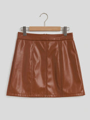 LIZAKOSHT - Mini Skirt with Zipper