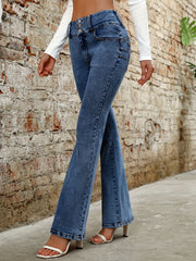 LIZAKOSHT - Bootcut Jeans with Pockets