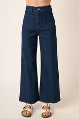 LIZAKOSHT  -  Mittoshop High Waist Wide Leg Jeans