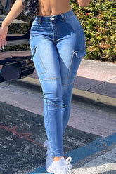 LIZAKOSHT - Skinny Jeans with Pockets