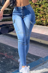 LIZAKOSHT - Skinny Jeans with Pockets