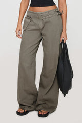 LIZAKOSHT - Wide Leg Jeans with Pockets