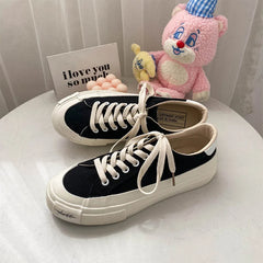 LIZAKOSHT - Luxury New Fashion Sneakers Women Canvas Shoes Woman Platform Shoes High Quality Ladies Casual Loafers Vulcanize Shoes Female