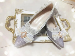 LIZAKOSHT  -  cute bowknot cross bandage kawaii shoes loli cosplay kawaii girl Sweet lolita shoes vintage round head low heel women shoes