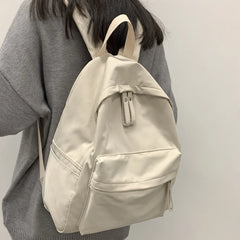 LIZAKOSHT - School Backpack Women Canvas Student Double Shoulder Bag Schoolbag For Teenager Girls Boy satchel Bolsa Para La Escuela