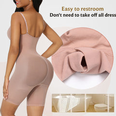 LIZAKOSHT - FeelinGirl Seamless Covered Bust Jumpsuit Thong Bodysuit tts Fit Womenswear