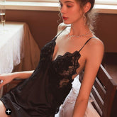 Lizakosht Summer Nightshirt Sexy Women's Night Dress Sleepwear Nightwear Sofe Silk Nightgown Womens Lingerie Mini Dress Night Gown Nighty