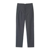 LIZAKOSHT - Women's Plain Pocket High Waist Pants, Casual Straight Leg Trousers, Pants for Women, Ladies Summer Bottoms for Work Office Business