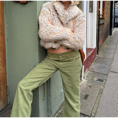 fall outfits 2024 Short Lapel Fur Coat 2024 Fashionable Women's Autumn and Winter Warm Commuter Coat