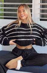 fall outfits 2024 Autumn and Winter New Striped Sweater Sweater round Neck Long Sleeve Loose Casual Pullover Sweater Top