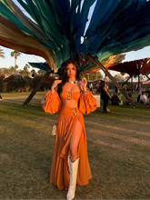 LIZAKOSHT  -  Women Sexy Pleated Cropped Top Skirt Sets Long Lantern Sleeve Off Shoulder Bust Wrapped Tops Dress Suits New Lady Party Outfits