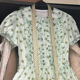 LIZAKOSHT - Y2k Print Stars Women Dresses Japanese Style Spring Summer Mini Dress Vintage Elegant Sweet Vestidos Mujer