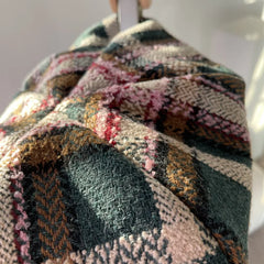 LIZAKOSHT INS Christmas Green Woolen Plaid Berets Caps for Women Winter Warm Octagonal Hat Street Shooting Wild Painter Hats