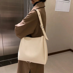 LIZAKOSHT - Women Handbag 2 Piece/set Shoulder Bags High Quality PU Leather Bags Ladies Bags