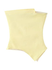 LIZAKOSHT  -  Spring and Summer New European and American Women's Fashion Design Sense Pleated Decorative Tube Top Sexy Wrapped Top.