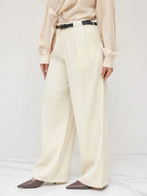 LIZAKOSHT - New Autumn Winter Loose Low Waist Pants Women's Straight Leg Suit Wide Leg Elegant Commuting Trousers