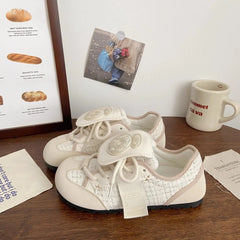 LIZAKOSHT - Sweet Womens Sports Shoes Niche Fashion Cute Female Sneakers Casual Versatile Autumn Designer Luxury Shoes