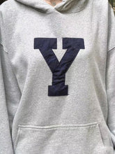 LIZAKOSHT - Casual Women Grey Embroidery Hoodies Fall Fashion Long Sleeves Sweatshirts Female Loose Pullovers