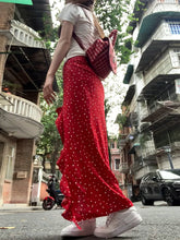 LIZAKOSHT - Skirts for Women Vintage Print Casual Female SkirtS 2024 Summer New Streetwear High Waist Elegant A-Line Skirts