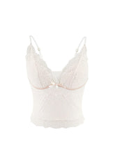 LIZAKOSHT - Women's French Retro Holiday Style V-neck Puff Short Sleeve Printed Cardigan Summer Slimming Lace-up Short Tops Female Clothing