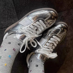 LIZAKOSHT - Spring Autumn Lace Up Athletic Shoes for Women Sports Sneakers Casual Woman Footwear Designer Luxury Y2k Fashion Korean Deals 39