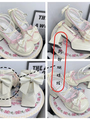 LIZAKOSHT - Jk Uniform Lolita Shoes Student Retro Kawaii Style Women's Japanese Loli Shoes Platform Anime High Heel 7cm