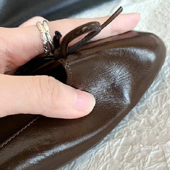 LIZAKOSHT - Comfortable Round Toe Women Slippers Elegant Bowknot Design Slide Sandals Fashion Banquet Mary Jane Shoes Mule Pumps for Ladies