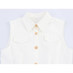 LIZAKOSHT  -  Dresses Summer Women's 2025 New Chic Slim Elegant Mini Dress Women's Street Leisure Holiday Youth Fashion Simple Dress