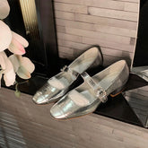 LIZAKOSHT - Shallow Mouth Slides Rubber Fabric Hoof Heels Med Shallow Mouth Rubber Hoof Heels Med Fabric