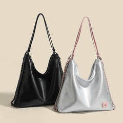 LIZAKOSHT - PU Bucket Fashiona Girls And Minimalist Shoulder Bag Women 2024