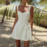 LIZAKOSHT - Summer Fashion Sexy Spice Girl Suspender Dress Slim Holiday Skirt