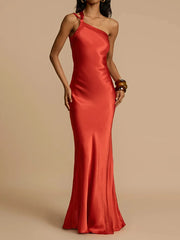 LIZAKOSHT - Chic Diagonal Collar Women Casual Dress Elegant Ladies Sleeveless Party Dress Female Sexy Hollow Out Solid Dresses Vestido