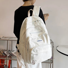 LIZAKOSHT - New Multi-pocket Women Backpack High Quality Youth Waterproof Backpacks for Teenage Girls Boys Female School Bag Rucksack