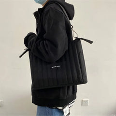 LIZAKOSHT - Ins Black Handbag Laptop Bag PC Case 12 13 13.3 14 Inch Cover Sleeve Portable Macbook Air Pro Redmi Mac Book Laptop Shoulder Bag