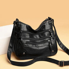 LIZAKOSHT - Soft Leather Crossbody Bag Women's Multi-ket oulder Bag ABENUOR Hobo Sle Spring 2026 Faion Trend