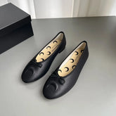 LIZAKOSHT - New Knot Flat Bot Single Shoes Women's Slip-On Ballet Shoes Mary Janes Spring and Autumn Casual Fashion Footwear