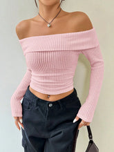 LIZAKOSHT  -  Casual Solid Sweater Women Knitted Slim Pullover Long Sleeve Tops Autumn Winter Butterfly Neck Jumper Female