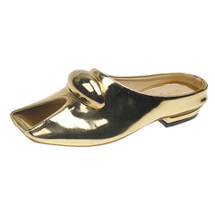 LIZAKOSHT - Summer Women Flats Slippers Classic Casual Mules Shoes Designer Fashion Sandals 2025 Brand Slides Walking Home Mujer Zapatillas