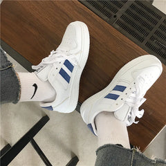 LIZAKOSHT - New Classics Fashion Sneakers Shoes Women Unisex White Shoes Woman Casual Loafers High Quality Student Trainers Ladies Shoes