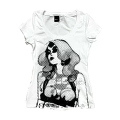 LIZAKOSHT - Summer Streetwear Punk Casual Short Sleeve Tee Shirts Y2k Aesthetic Printing Women T-shirt Harajuku Vintage Grunge Tshirts